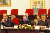 السيدة نزهة الوافي كاتبة  الدولة المكلفة بالتنمية المستدامة في زيارة ميدانية لإقليم الحاجب