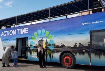حافلات تحسيسية بمؤتمر المناخ COP22