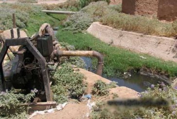أراضي فلاحية تسقى بمياه عادمة بمكناس