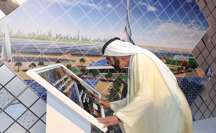 الإمارات تطلق أكبرَ مشروع للطاقة الشمسية المركزَّة في العالم