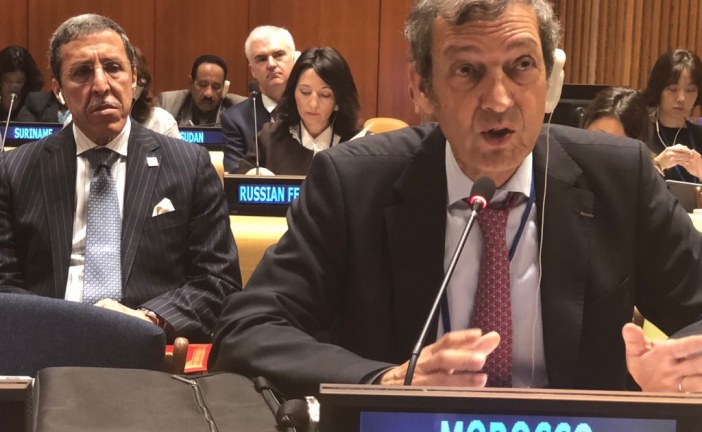 بيان صحفي : المغرب يشارك بالدورة الثالثة عشرة لمنتدى الأمم المتحدة حول الغابات بنيويورك ممثلا بالدكتور عبد العظيم الحافي المندوب السامي للمياه والغابات ومحاربة التصحر