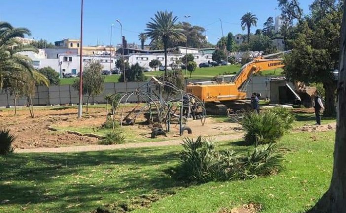 نداء مرصد حماية البيئة و المآثر التاريخية لانقاذ حدائق المندوبية بطنجة