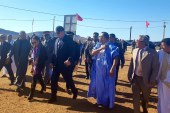 الوزيرة نزهة بوشارب في زيارة ميدانية لعدد من المشاريع بإقليم أسا الزاك الحدودي