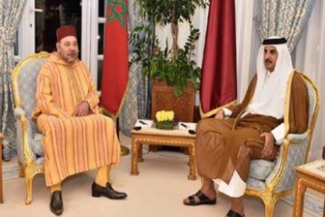 جلالة الملك يتلقى اتصالا هاتفيا من أمير دولة قطر