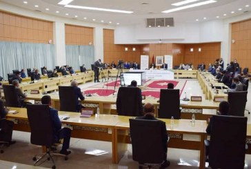 لقاء لاستعراض ما تقدم  من مشاريع في ميادين التعمير والاسكان بإقليم ميدلت