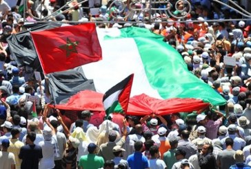 وقفات احتجاجية بمدن مغربية للتنديد بالجرائم التي تقترفها قوات الاحتلال الإسرائيلية في حق  الشعب الفلسطيني