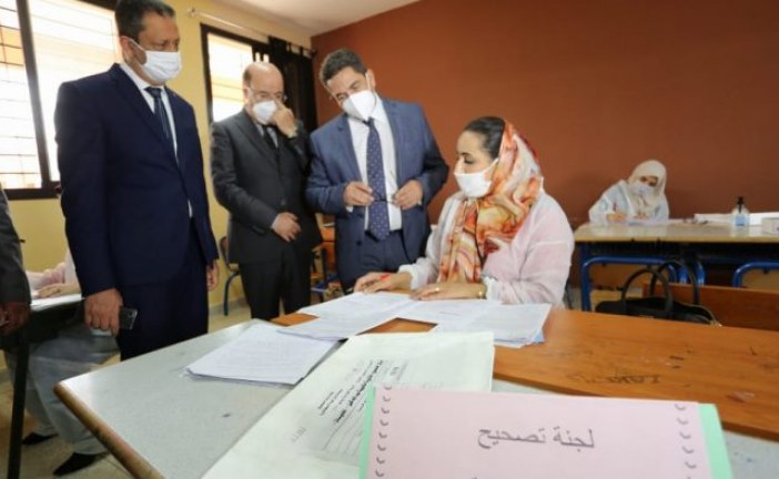 أمزازي والفردوس يشرفان على الإنطلاقة الرسمية لإمتحانات البكالوريا