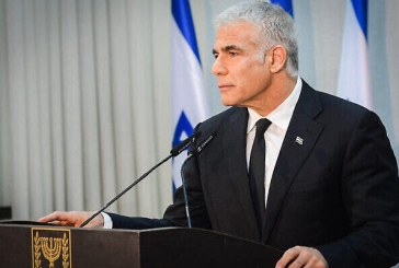 وزير الخارجية الإسرائيلي يائير لابيد يصل إلى المغرب