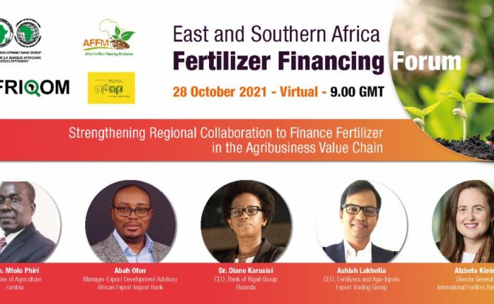 Forum sur le financement des engrais en Afrique orientale et australe