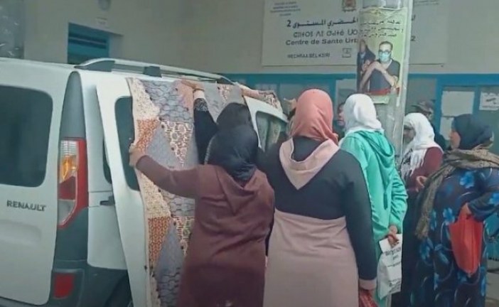 ماساة. سيدة تلد أمام المستشفى ببلقصيري