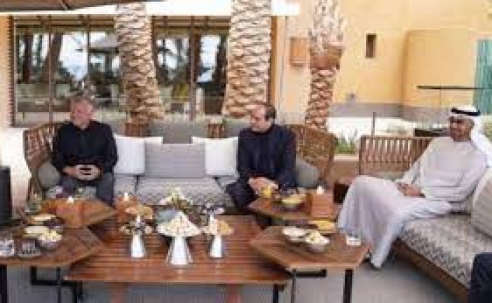 قمة أردنية إماراتية مصرية في القاهرة