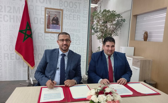 Cérémonie de signature d’une convention de partenariat entre l’IRESEN et la CCIS-Rabat Salé Kénitra