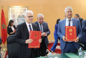 بركة وصديقي يوقعان عقد الإدارة التشاركية لتدبير المياه الجوفية لمسكي-بودنيب