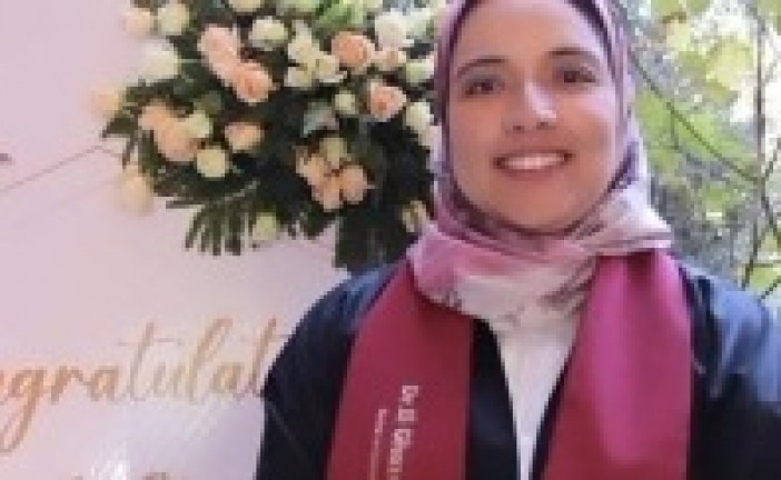 طالبة من زاكورة تتوصل خلال مناقشة رسالة دكتوراه إلى تكنولوجيا تخزين المياه السطحية