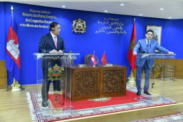 كمبوديا تعرب عن دعمها الكامل لسيادة المغرب ووحدته الترابية