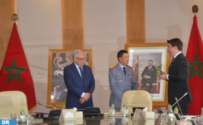 السيد لوديي يستقبل الوزير المنتدب في الدفاع الألماني
