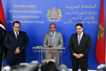 مبعوث رئيس المجلس الرئاسي الليبي يعرب عن شكر بلاده لجلالة الملك على دعمه الثابت للقضية الليبية
