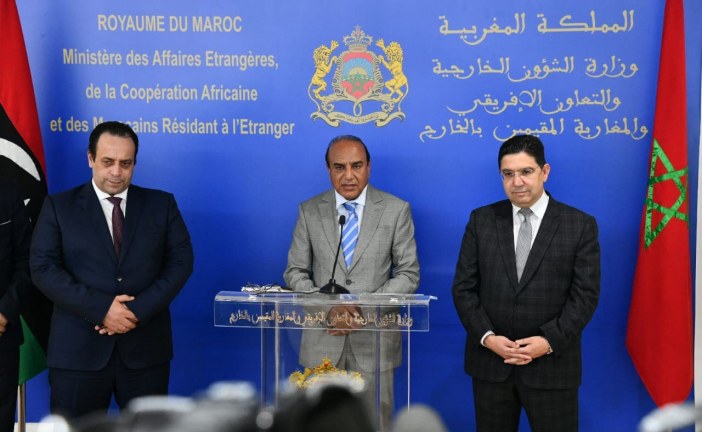 مبعوث رئيس المجلس الرئاسي الليبي يعرب عن شكر بلاده لجلالة الملك على دعمه الثابت للقضية الليبية