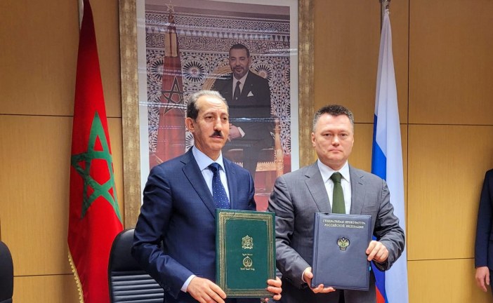 التوقيع على مذكرة تفاهم بين رئاسة النيابة العامة بالمغرب ونظيرتها الروسية