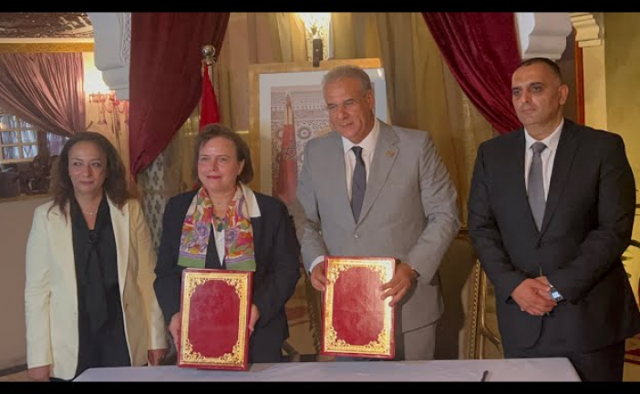 توقيع اتفاقية شراكة بالرباط لدعم التنمية الاجتماعية بفلسطين