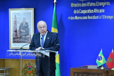 وزير الخارجية البرازيلي: المغرب نموذج يحتدى في مجال التنمية بإفريقيا
