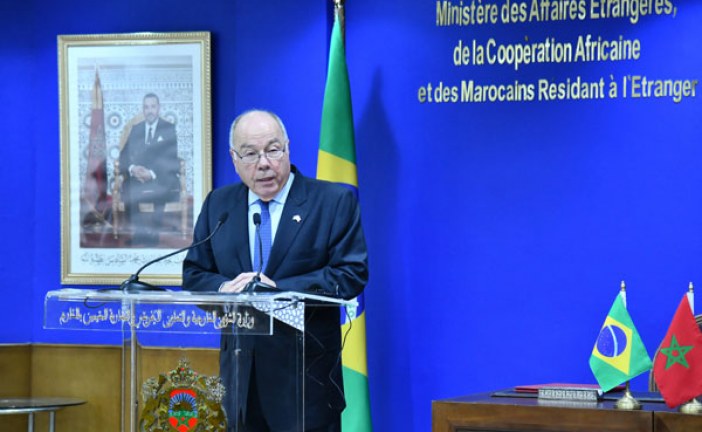 وزير الخارجية البرازيلي: المغرب نموذج يحتدى في مجال التنمية بإفريقيا