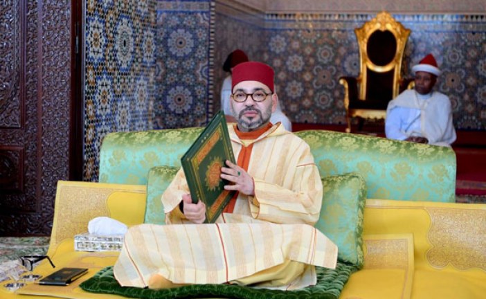 أمير المؤمنين يترأس إحياء ليلة المولد النبوي الشريف بمسجد حسان بالرباط