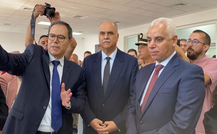 خالد أيت طالب يعطي انطلاقة خدمات مصالح حيوية بالمركز الاستشفائي الجامعي الحسن الثاني بفاس