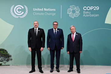 باكو.. عزيز أخنوش يترأس الوفد المغربي المشارك في مؤتمر المناخ “كوب 29″”