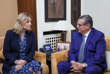 رئيس الحكومة عزيز أخنوش يستقبل رئيسة الجمعية الوطنية الفرنسية