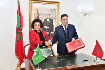 ناصر بوريطة يستقبل المديرة العامة لوكالة الاتحاد الإفريقي للتنمية