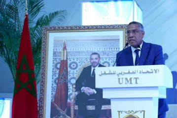 إعادة انتخاب الميلودي موخاريق أمينا عاما للاتحاد المغربي للشغل لولاية رابعة