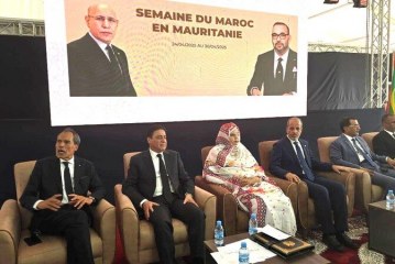 مشاركة الوفد المغربي في أشغال تظاهرة أسبوع المغرب في موريتانيا برئاسة عمر حجيرة
