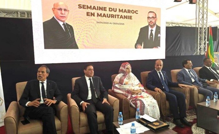 مشاركة الوفد المغربي في أشغال تظاهرة أسبوع المغرب في موريتانيا برئاسة عمر حجيرة
