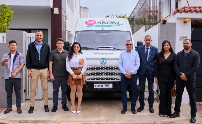 شركةDONGFENG المغرب تسلم أول حافلة صغيرة كهربائية 100% بالمملكة