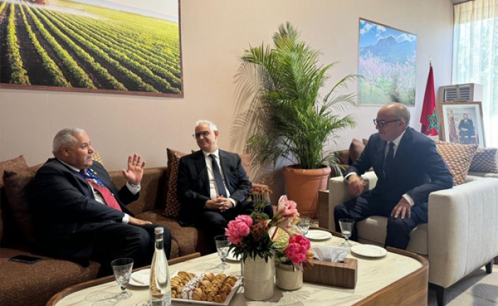 SIAM 2025 …الفاو و المغرب يبحثان التعاون في مجالي المياه و الزراعة المستدامة