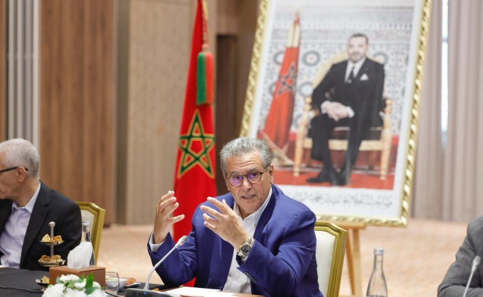عزيز أخنوش: الحكومة تواصل عملها بعزم لتنزيل الأوراش التنموية