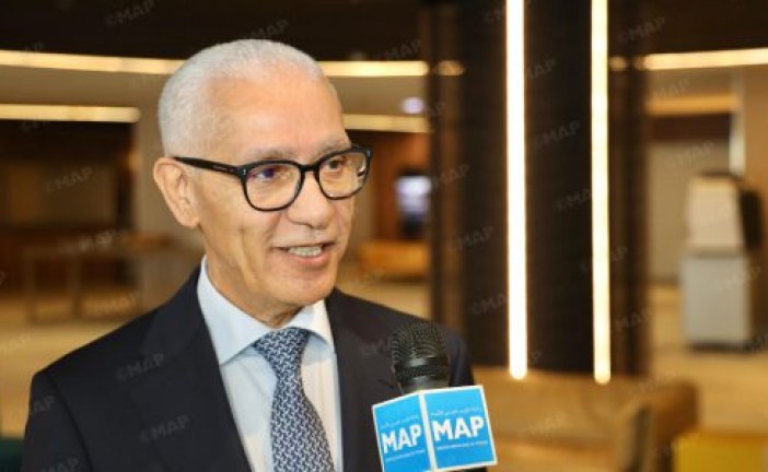 رشيد الطالبي العلمي يجري مباحثات في باريس مع رئيسة الجمعية الوطنية الفرنسية