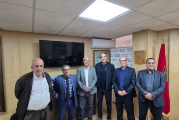 الهيئات النقابية والمهنية لقطاع الصحافة والنشر تلتقي مع الأمين العام لحزب الحركة الشعبية السيد محمد والزين
