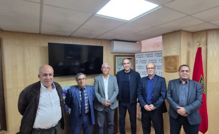 الهيئات النقابية والمهنية لقطاع الصحافة والنشر تلتقي مع الأمين العام لحزب الحركة الشعبية السيد محمد والزين