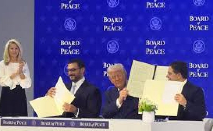 بوريطة يمثل  جلالة الملك في التوقيع بدافوس على الميثاق المؤسس لمجلس السلام