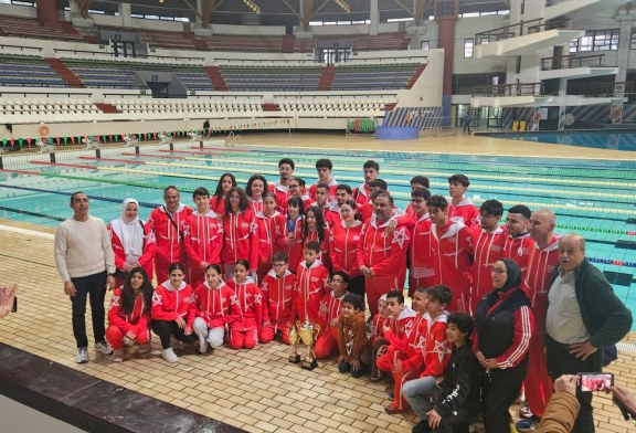 جمعية النادي الرياضي المكناسي للسباحة تتصدر البطولة الوطنية الشتوية ب 77 ميدالية وكأسان .