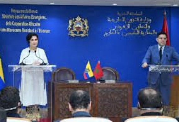المغرب “شريك استراتيجي” و”بوابة ولوج” الإكوادور إلى إفريقيا (وزيرة العلاقات الخارجية الإكوادورية)