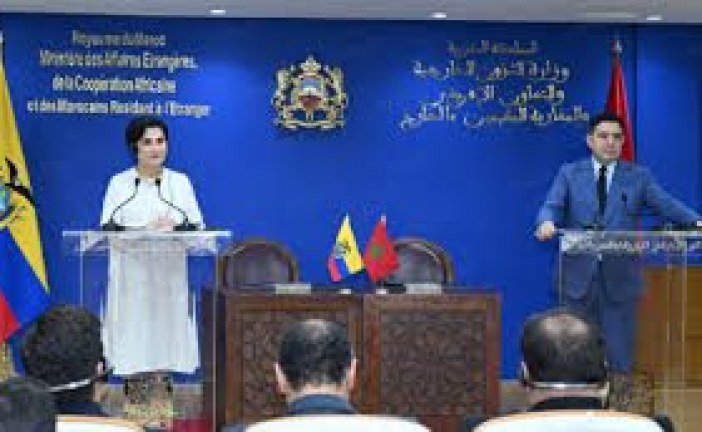 المغرب “شريك استراتيجي” و”بوابة ولوج” الإكوادور إلى إفريقيا (وزيرة العلاقات الخارجية الإكوادورية)