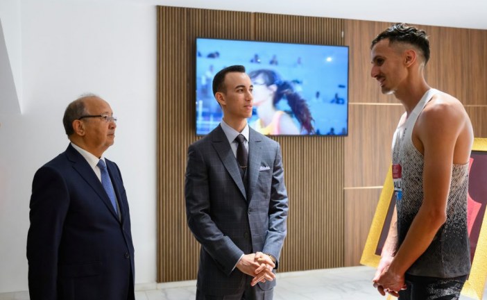 صاحب السمو الملكي ولي العهد الأمير مولاي الحسن يترأس بالرباط الدورة الـ 17 من الملتقى الدولي محمد السادس لألعاب القوى، المحطة الثالثة من منافسات “العصبة الماسية”