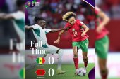 المنتخب المغربي  للسيدات يتأهل إلى ربع النهائي عقب تعادله أمام نظيره السنغالي (0-0)