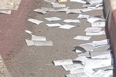 حملات انتخابية ملوثة: انتشار الملصقات والمنشورات الدعائية في الاحياء والأزقة…